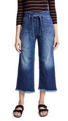Paige Sutton Cropped Paperbag Waist Jeans