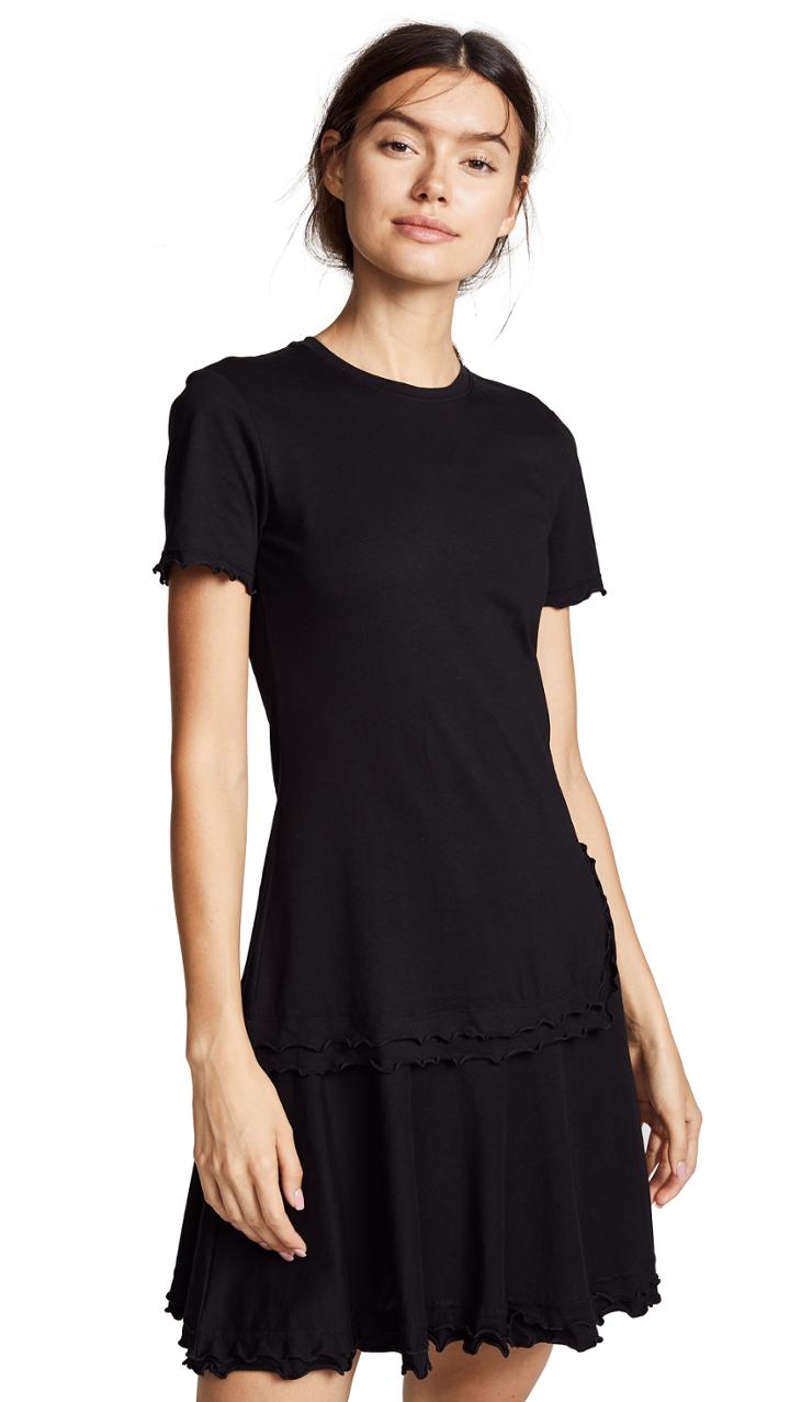 Derek Lam 10 Crosby Short Sleeve T Shirt Dress
