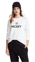 David Lerner Mickey Raglan Pullover Sweatshirt