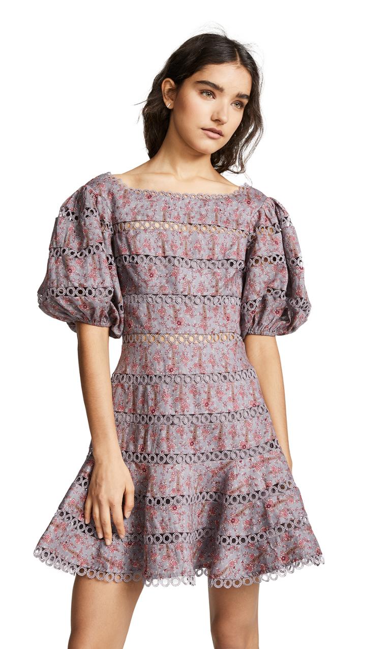 Zimmermann Juniper Contoured Ring Dress