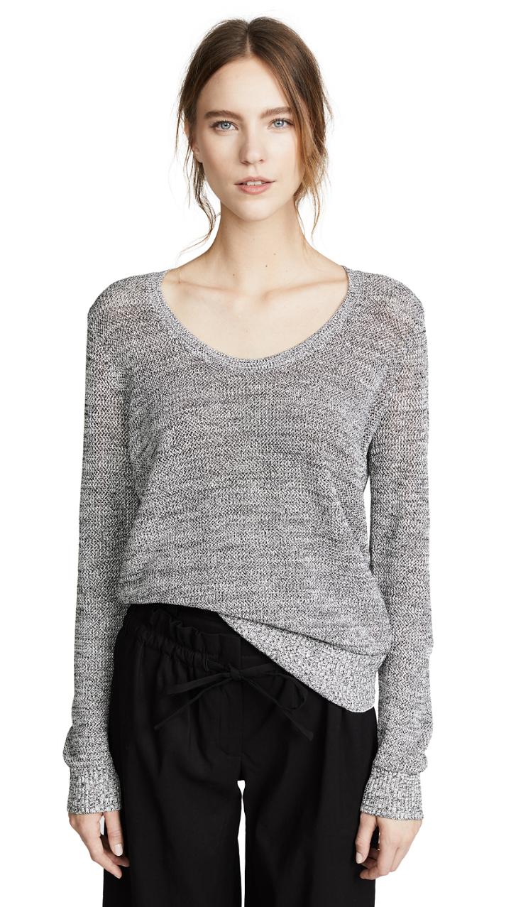 Theory Scoop Neck Pullover