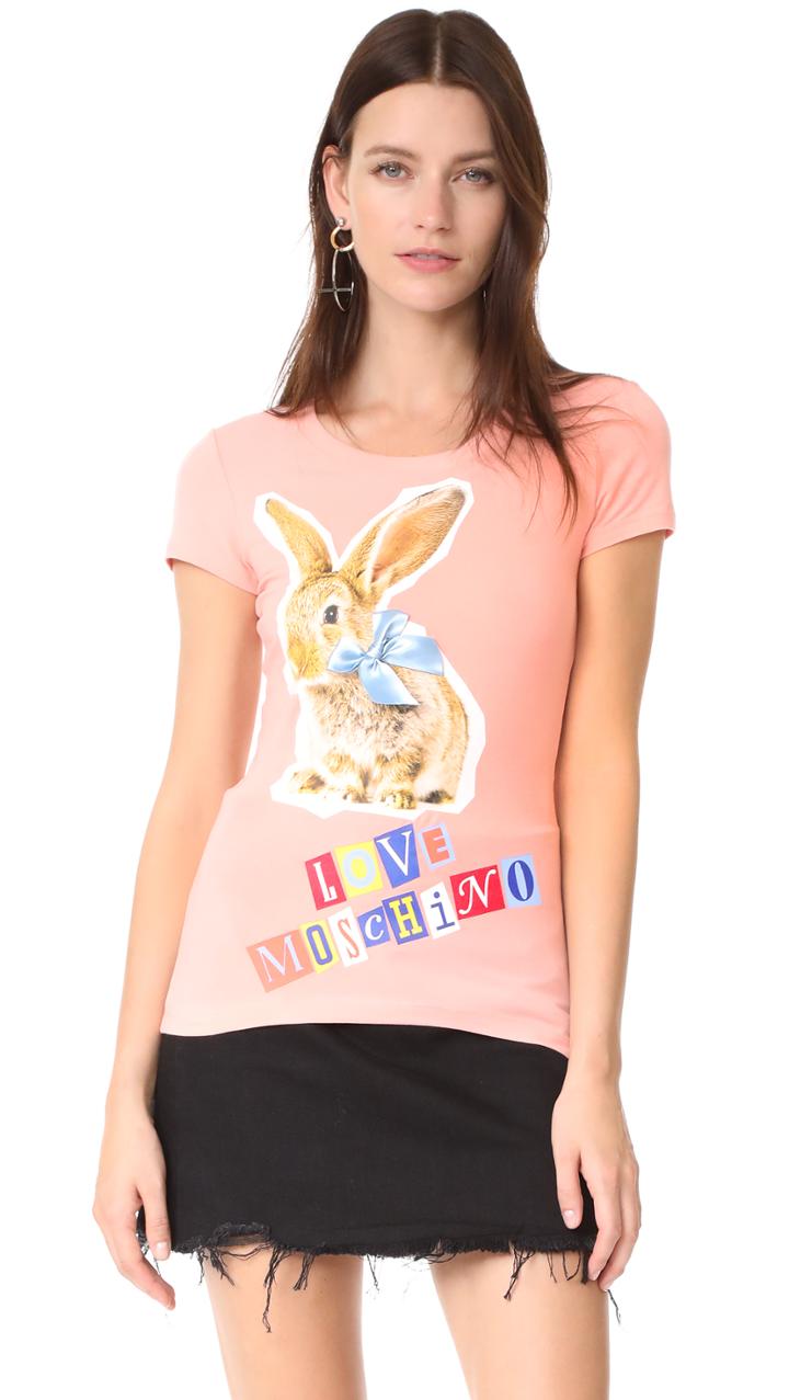 Moschino Love Moschino Rabbit Tee