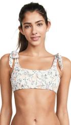 Beach Riot Sweet Peach Avalon Bikini Top