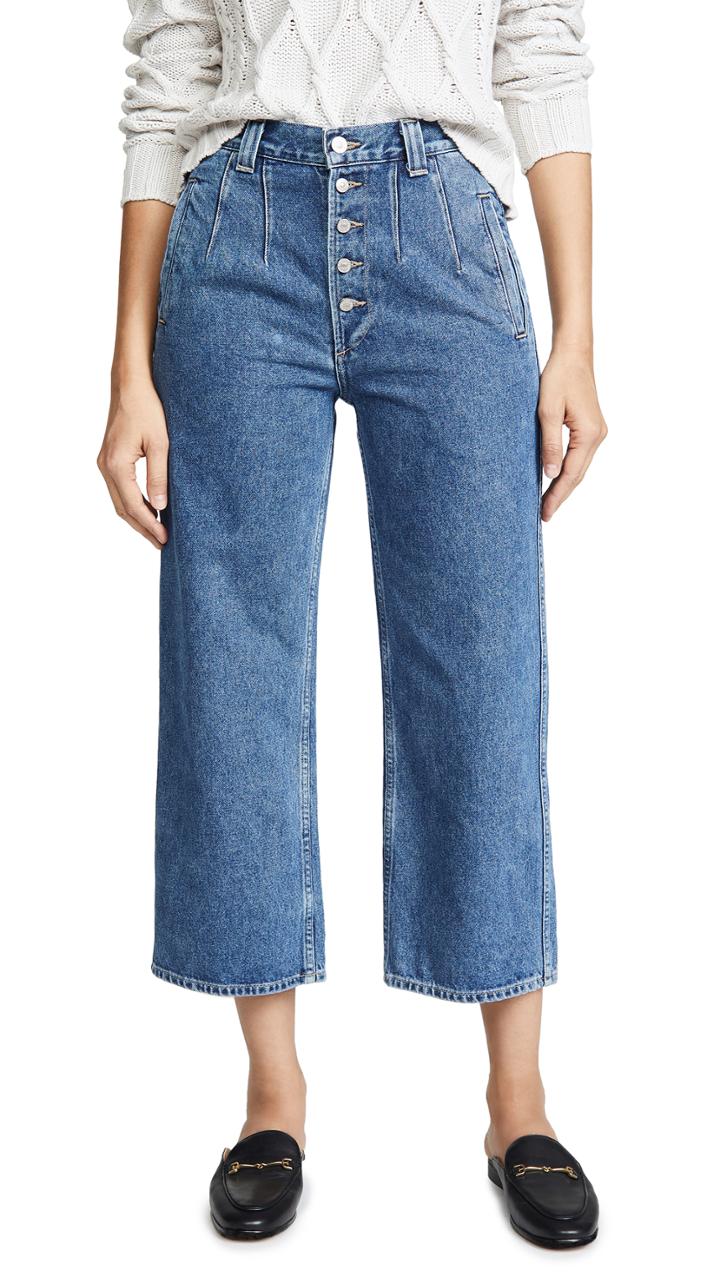 Citizens Of Humanity Halsey Wide Leg Crop Jeans