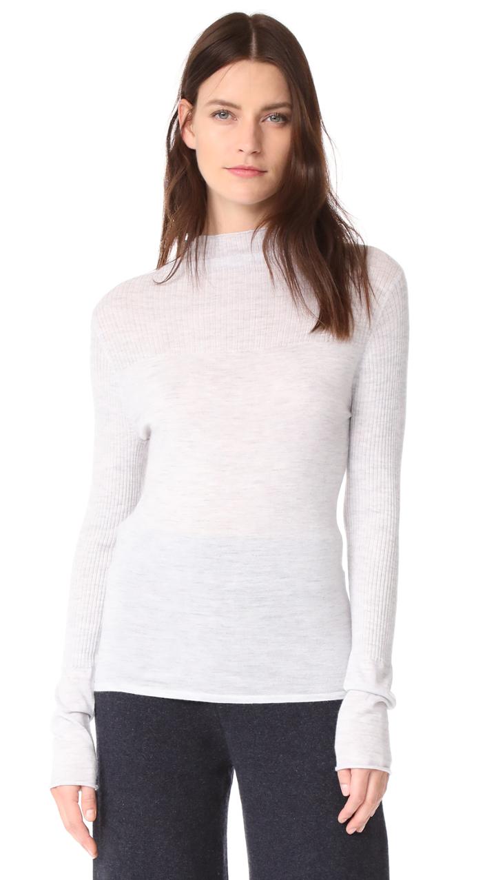 Le Kasha Cashmere Mock Neck Sweater