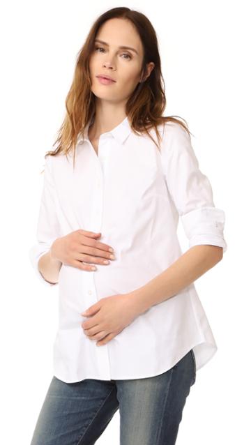 Rosie Pope Classic Maternity Shirt