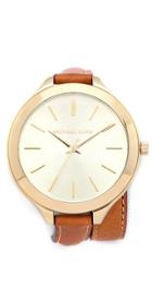 Michael Kors Slim Double Wrap Watch
