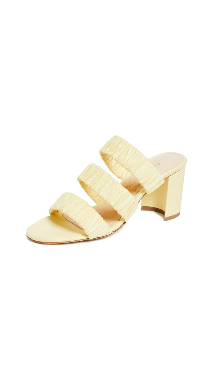 Chloe Gosselin 70mm Delphinium Slide Sandals