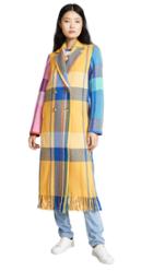 Mira Mikati Jumbo Check Wool Coat