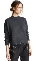 Helmut Lang Distressed Crew Pullover