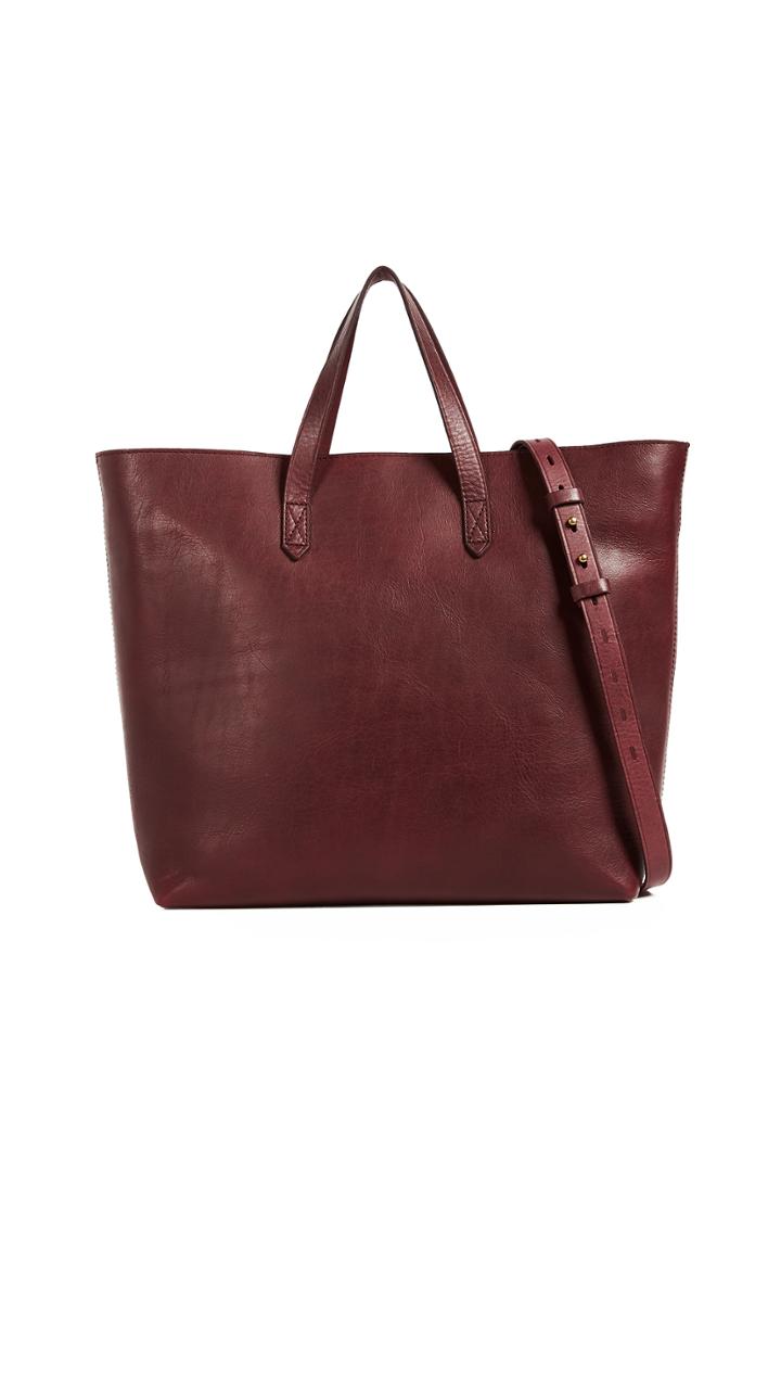 Madewell New Zip Top Tote