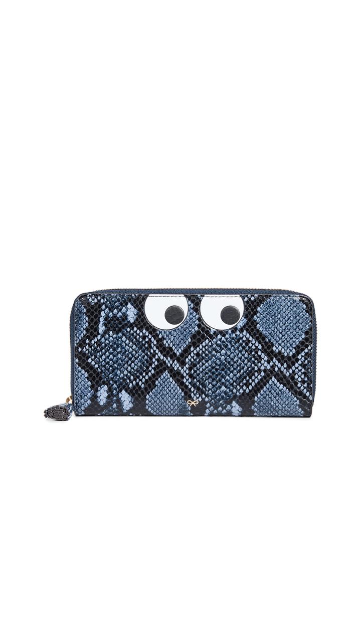 Anya Hindmarch Eyes Large Zip Around Wallet