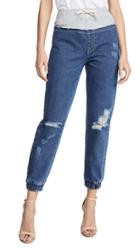 Kendall Kylie French Terry Yoke Jeans