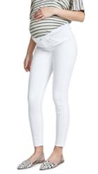 7 For All Mankind Ankle Skinny Maternity Jeans With Faux Front Pockets