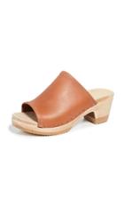 No 6 Daria Mid Heel Clogs