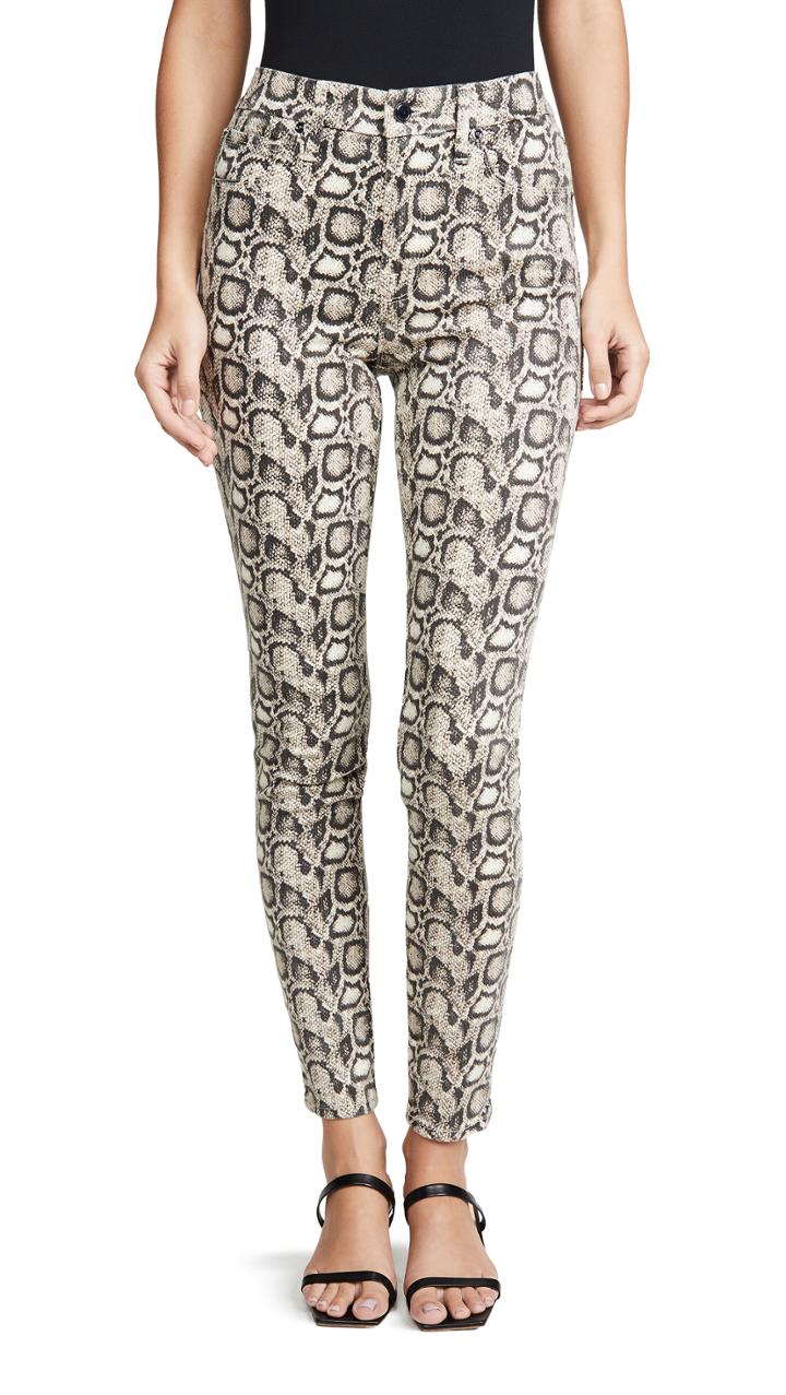 Good American Good Legs Snake Skinny Jeans