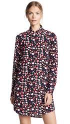 Equipment Painterly Floral Essential Dress