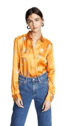 Equipment Margeurite Floral Essential Button Down