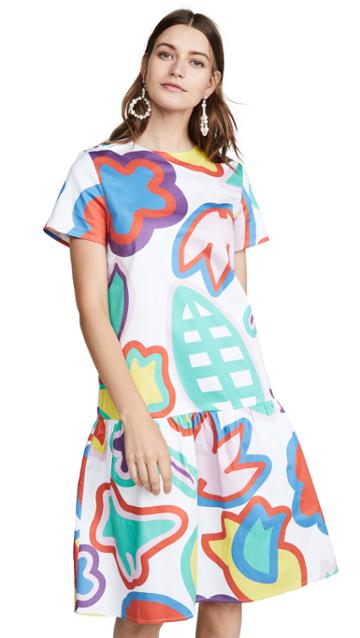 Mira Mikati Floral Dress