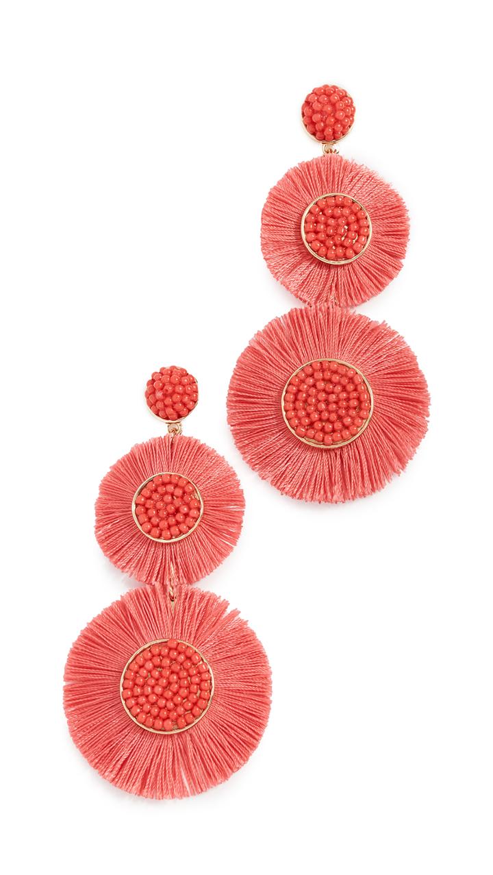 Baublebar Fringe Drop Earrings