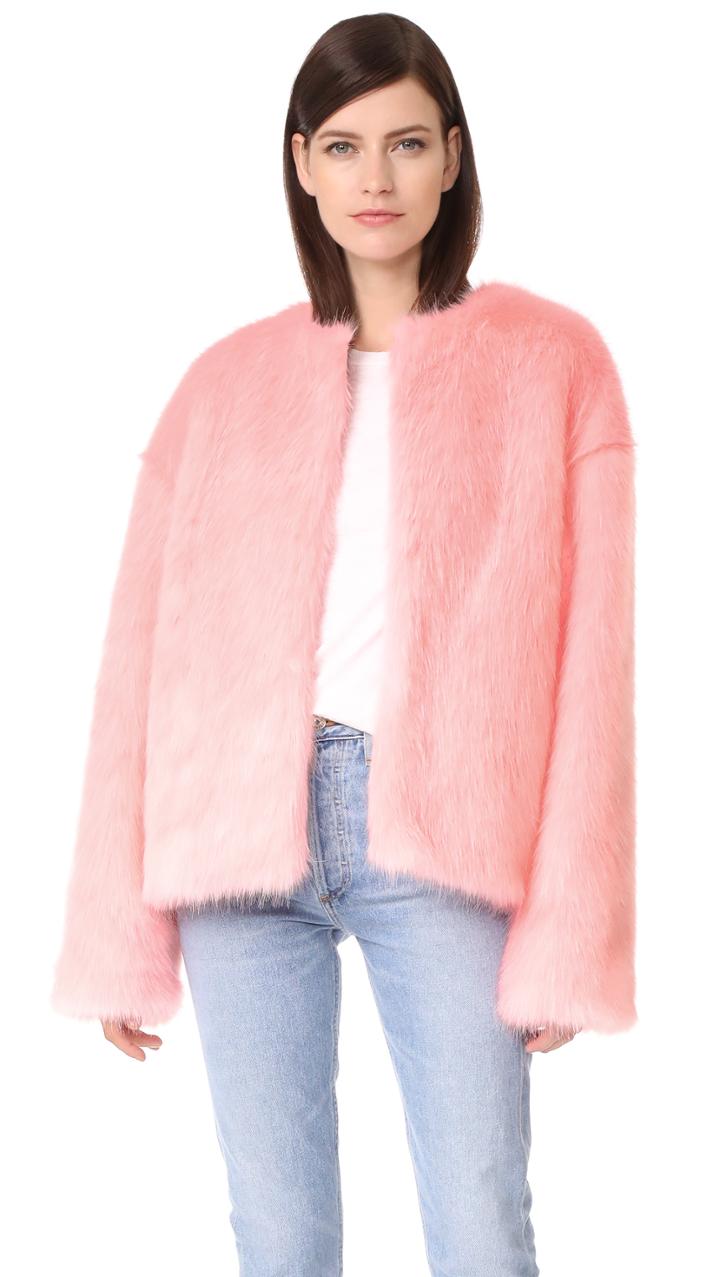 Leha Hann Faux Fur Jacket