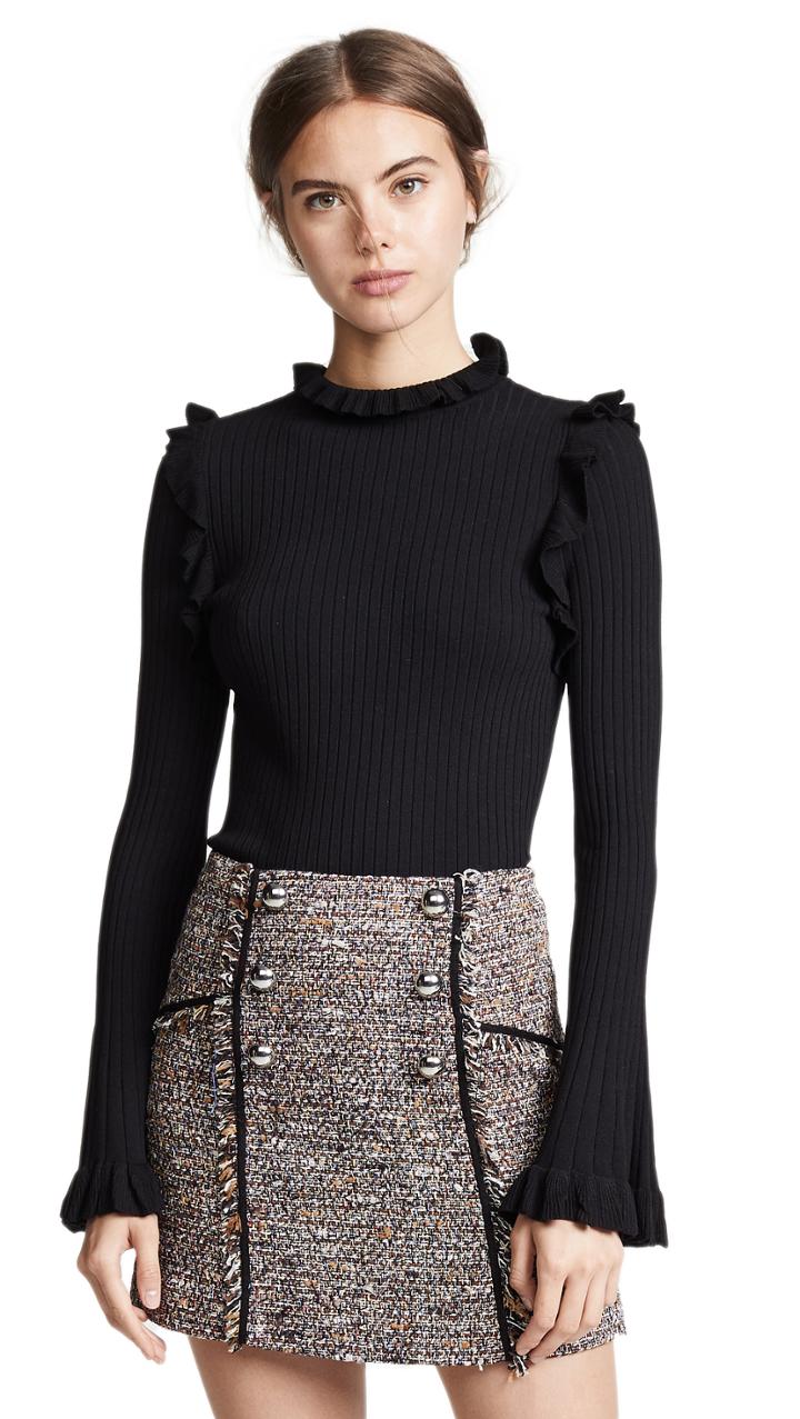 Line Dot Jill Sweater