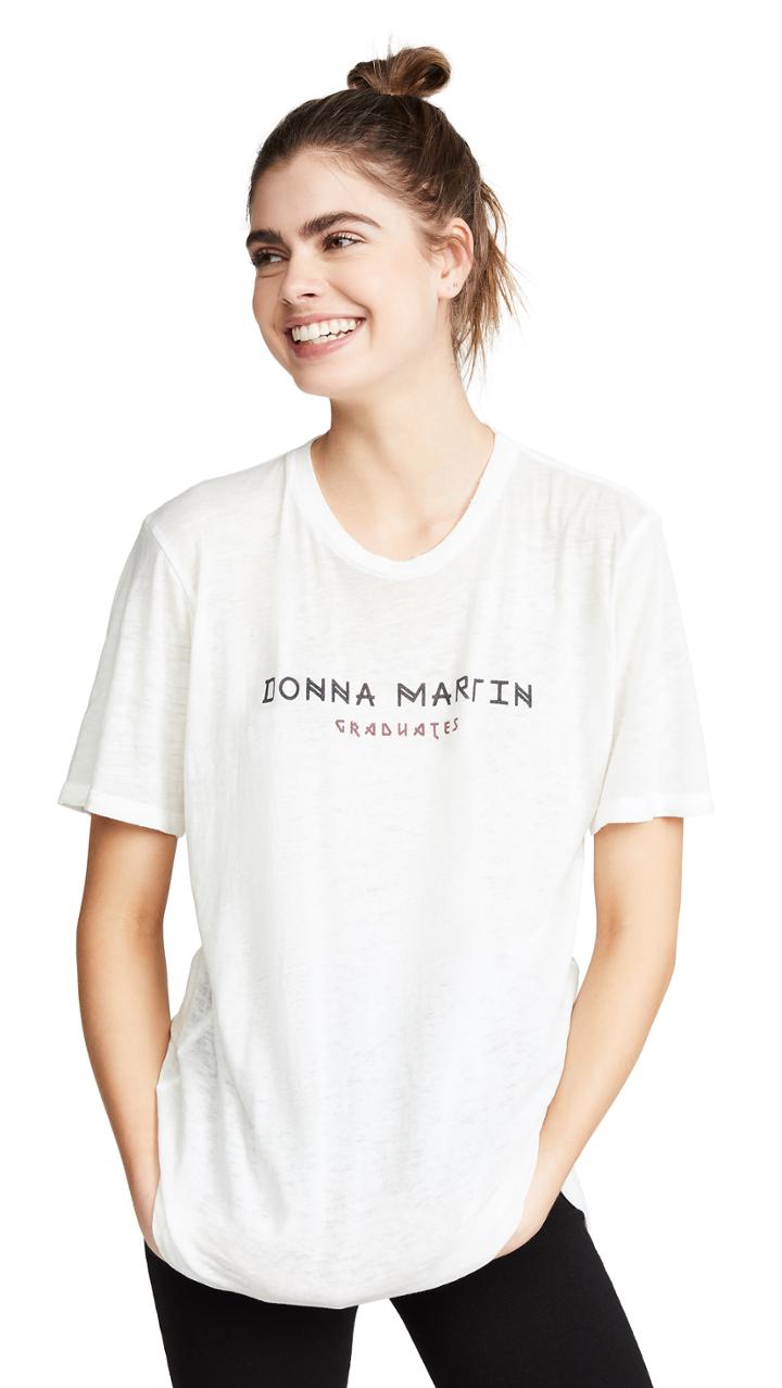 Baja East Donna Martin Burnout Tee