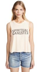 Spiritual Gangster Warrior Cropped Tank Top