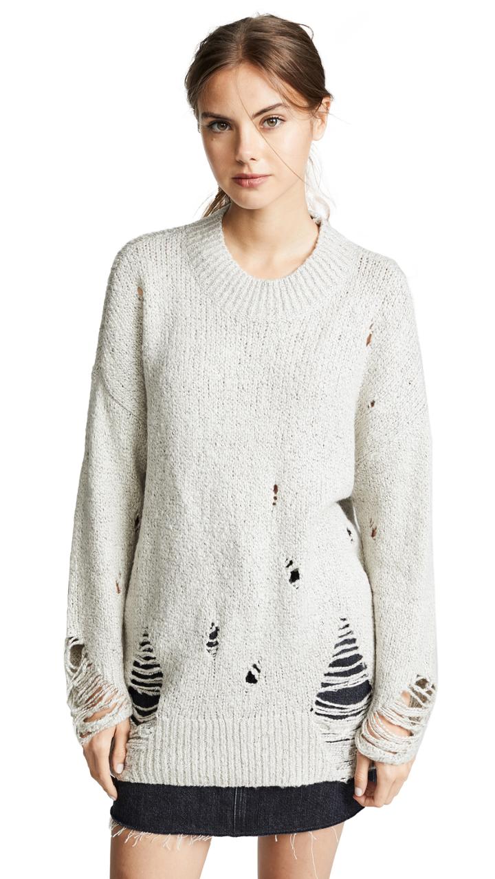One Teaspoon Laddered Whisky Knit