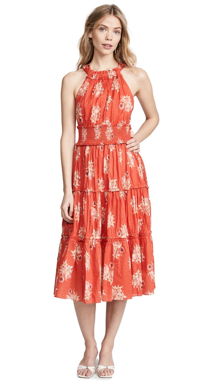 La Vie Rebecca Taylor Sleeveless Catrine Dress