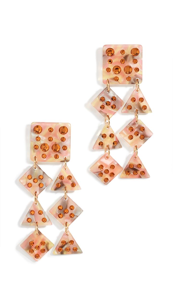 Lele Sadoughi Spotlight Chandelier Earrings