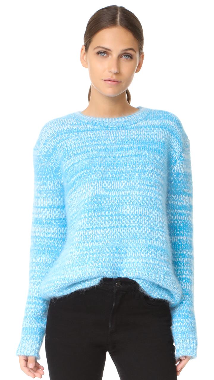 Diane Von Furstenberg Angora Marl Sweater