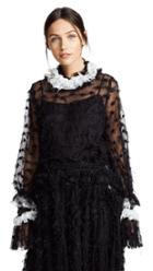 Jourden Twinkle Top With Ruffle Sleeves