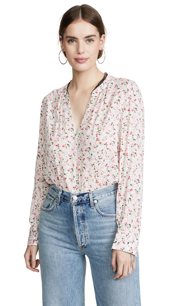 Zadig Voltaire Tink Print Blouse