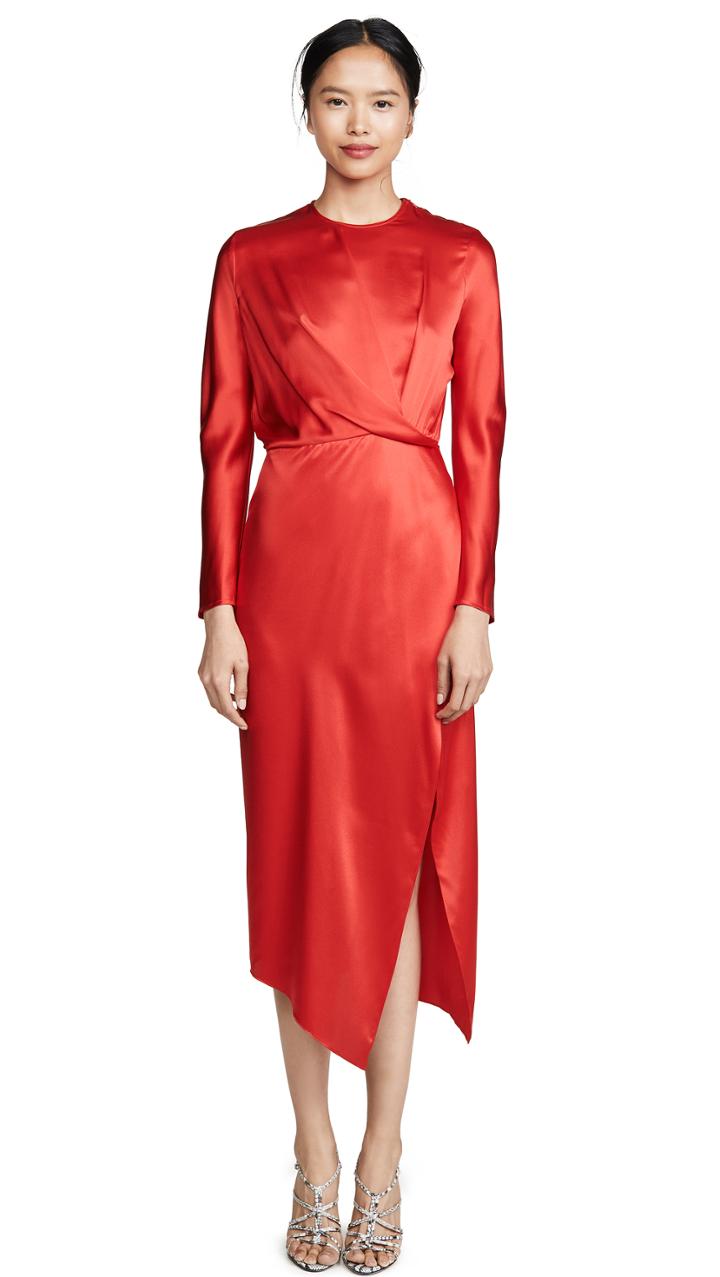 Michelle Mason Origami Midi Dress