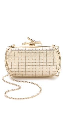 Diane Von Furstenberg Lytton Quilted Leather Clutch