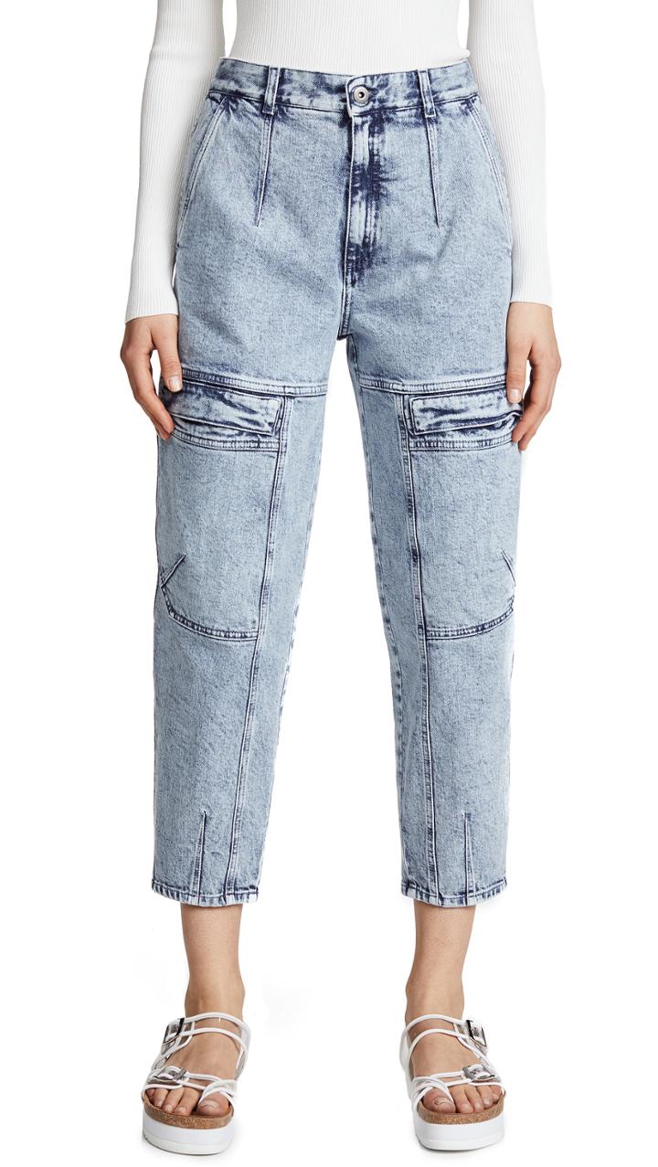 Stella Mccartney Denim Cargo Jeans