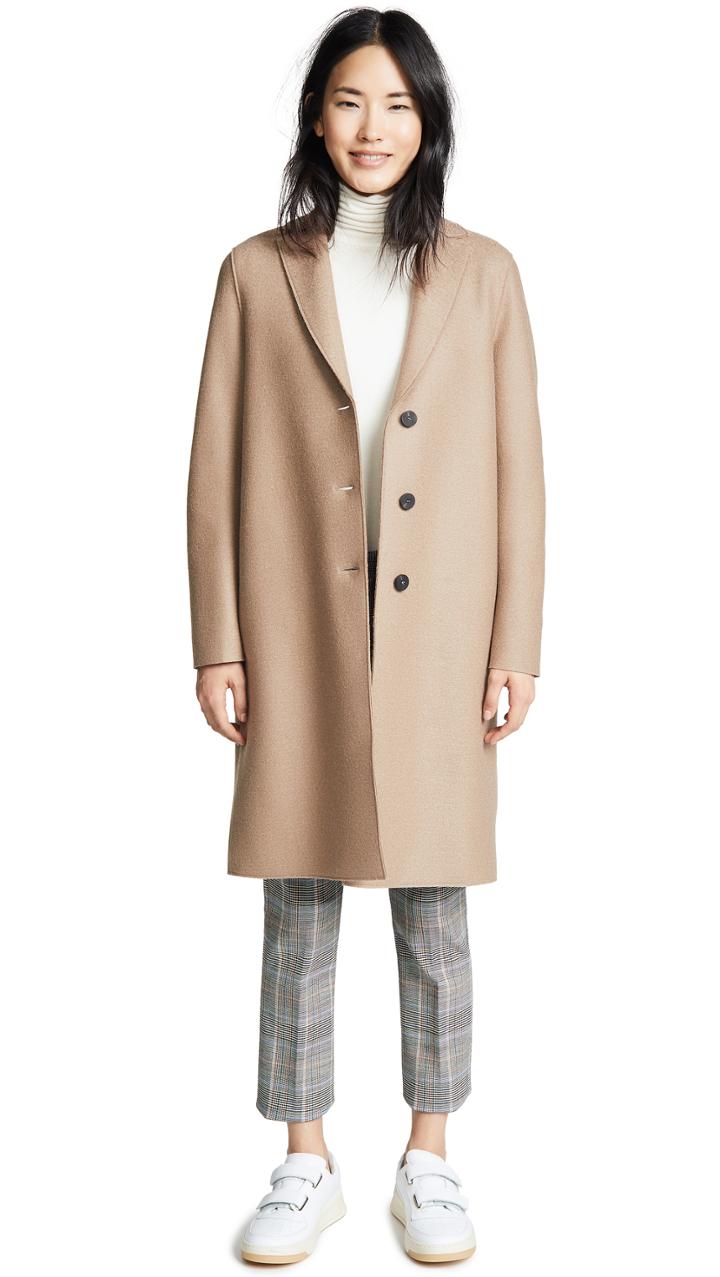 Harris Wharf London Wool Overcoat