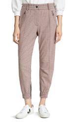 Derek Lam 10 Crosby Checked Jogging Pants