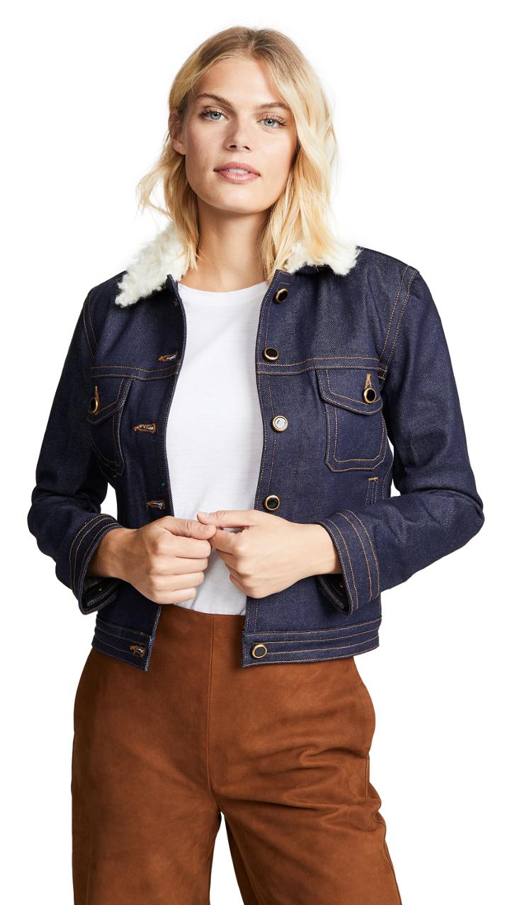 Khaite Sherpa Laura Jacket
