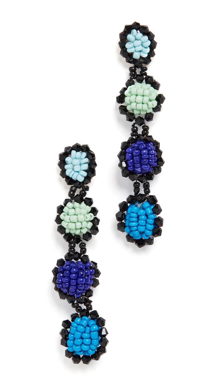 Baublebar Four Station Bead Drop Earrings