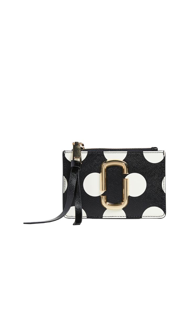 Marc Jacobs Snapshopt Top Zip Multi Wallet