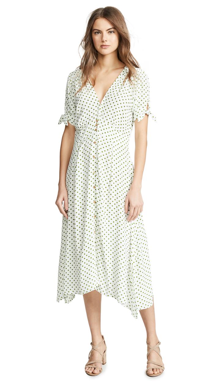 Faithfull The Brand Billie Midi Dress