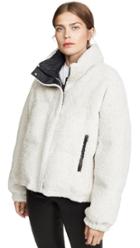 Army By Yves Salomon Doudune Lamb Reversible Puffer Jacket