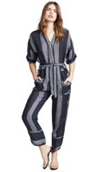Sea Lyndee Linen Belted Jumpsuit