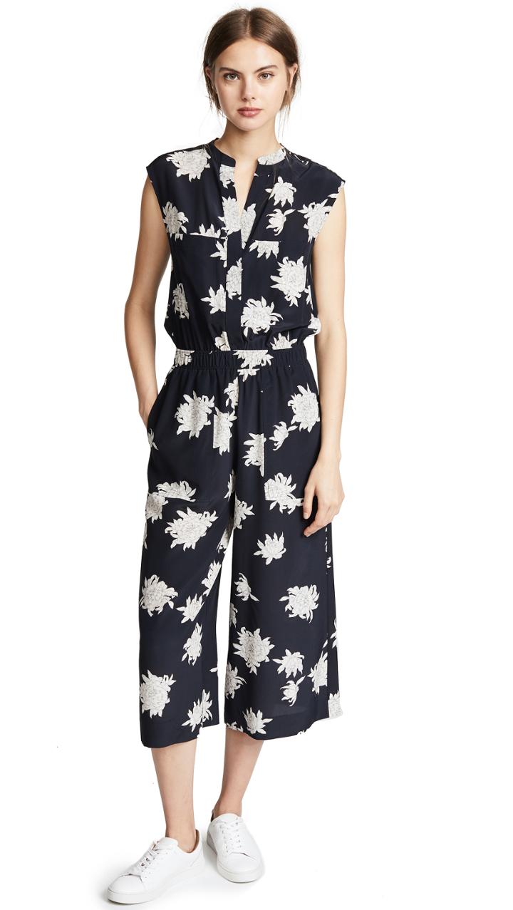 Vince Chrysanthemum Jumpsuit