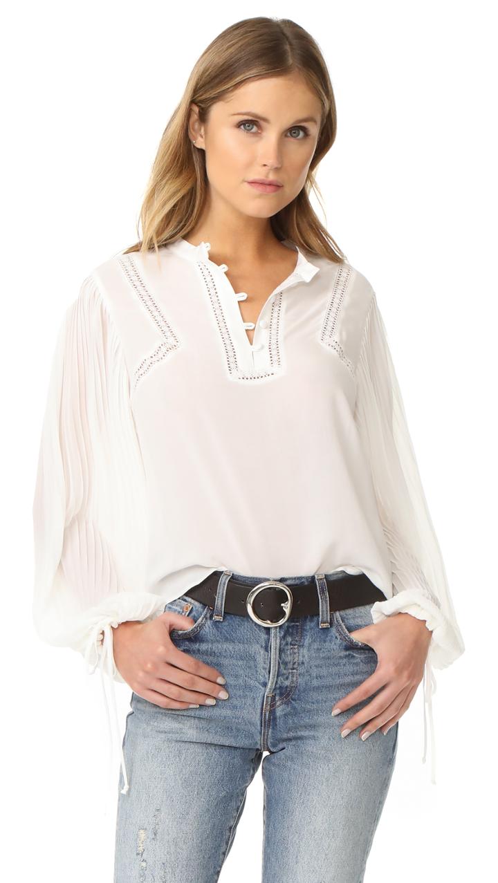 Anine Bing Flowy Blouse