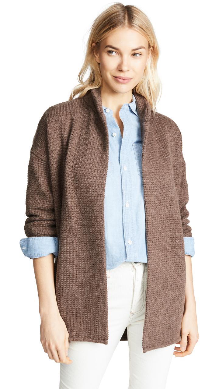Madewell Laguna Stich Sweater Coat