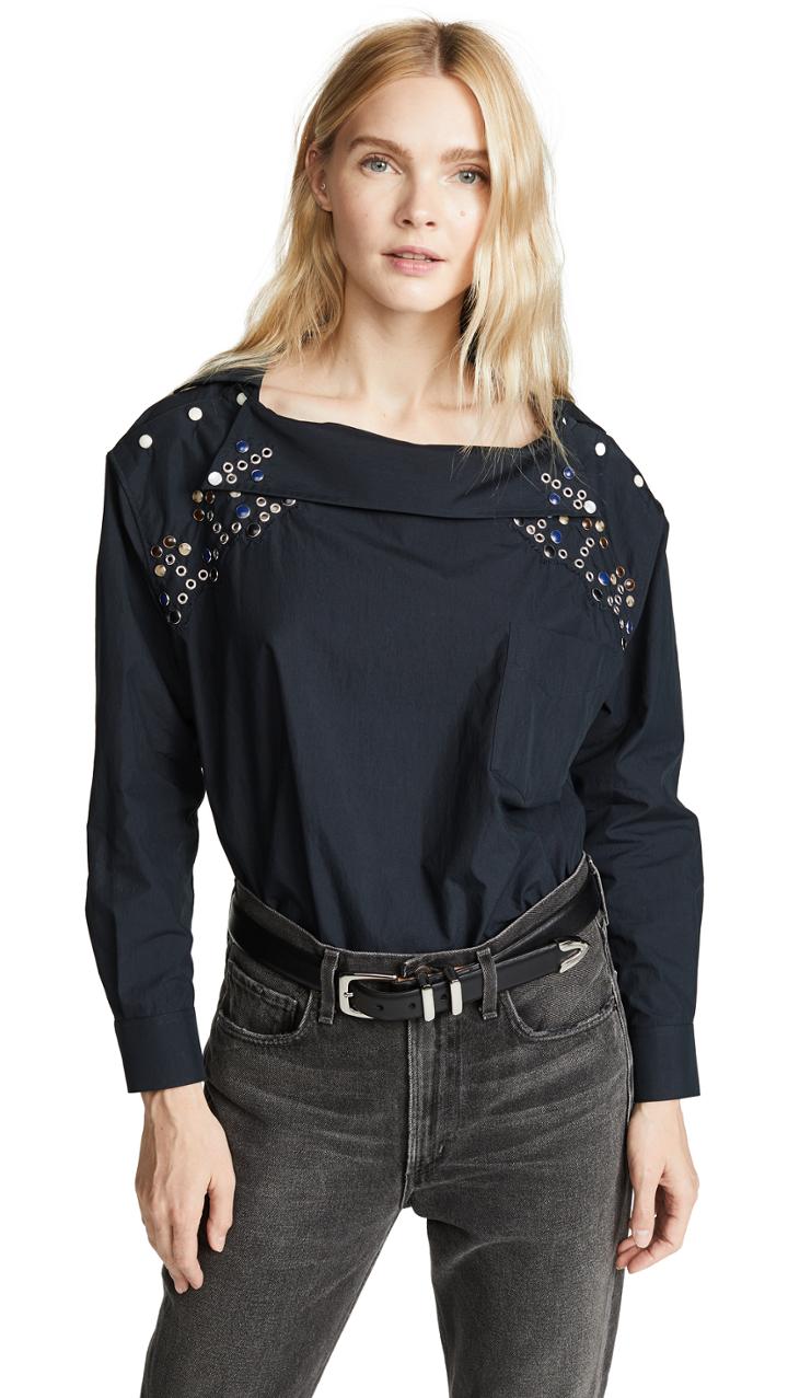 Toga Pulla Stud Western Shirt