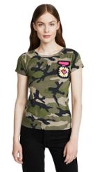 Michaela Buerger Camo Fitted Tee